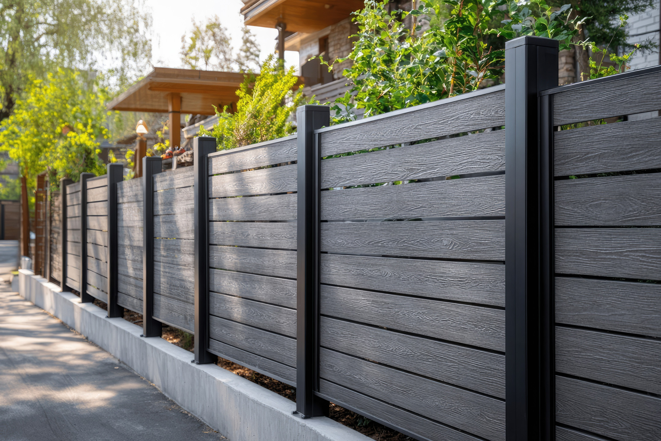 Modern Composite Fencing